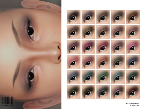 Тени для век Eyeshadow N97